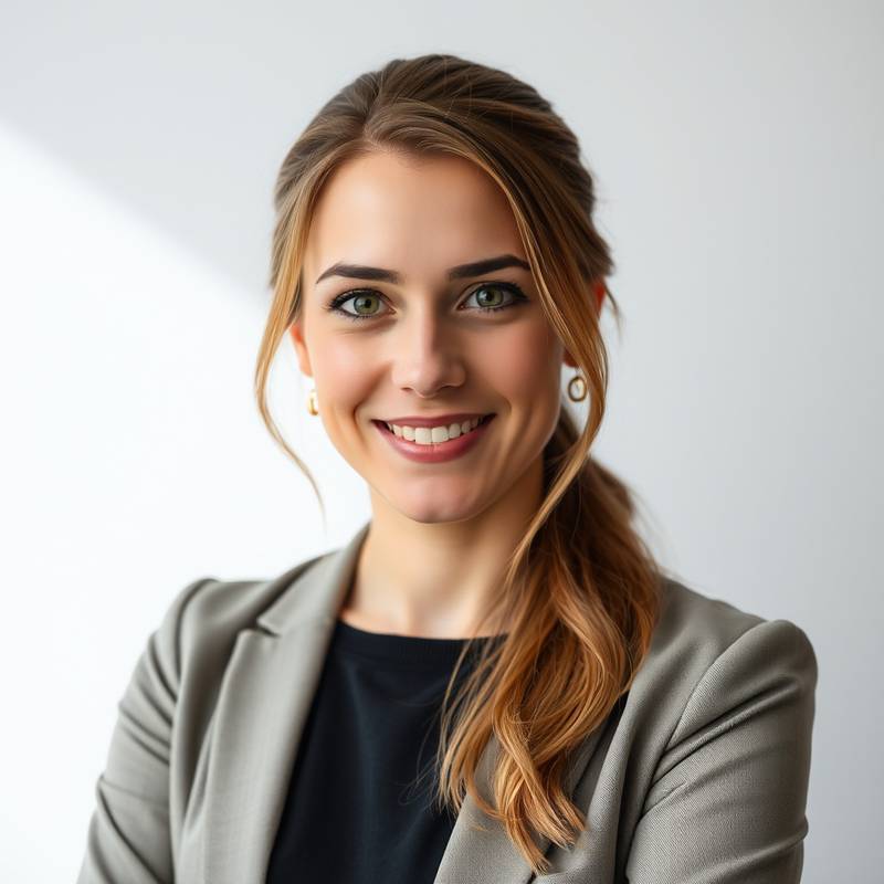Portrait of Sofia Morozova, the UX/UI specialist at Nova Creative Studio.